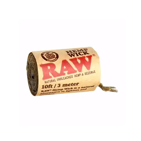 RAW Hemp WIck - 10 ft