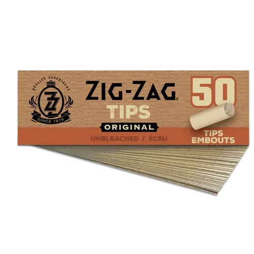 Zig-Zag Unbleached Original Tips