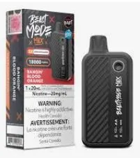 Flavour Beast Disposables- Beast Mode MAX 18K- Bangin' Blood Orange Iced