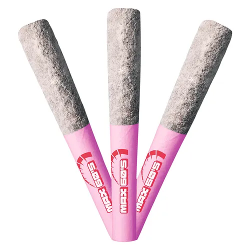 Chillbilly - Max 60's Triple Diamond Infused Pre-Rolls - Strawberry Fuel - 3x0.45g Chillbilly - Max 60's Triple Diamond Infused Pre-Rolls - Strawberry Fuel - 3x0.45g