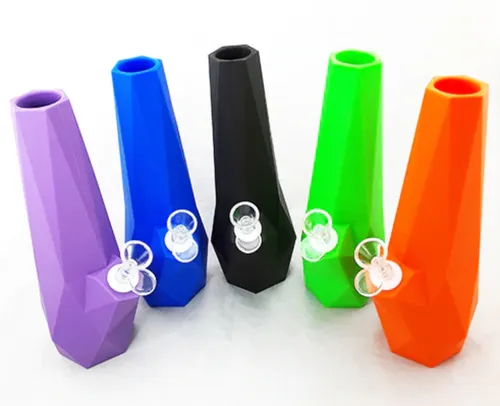 Silicone Diamond Bong (Any Colour)