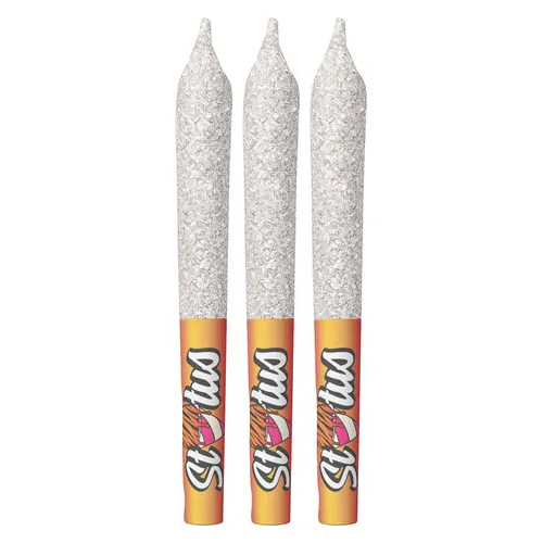 Tiger's Bleed Liquid DIamond Infused&Diamond Coated Pre-Roll