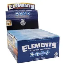 Elements - Rice KS Slim Rolling Papers - 32PC