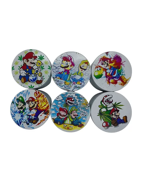 Super Mario Design 4 Parts Grinder - Super Mario Design 4 Parts Grinder | style A