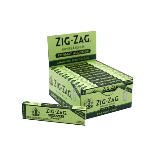 Zig Zag Hemp King Size With Tips