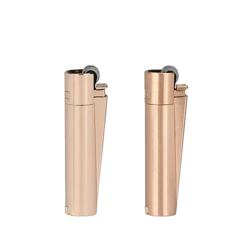 Metal Clipper Lighter - Rose Gold