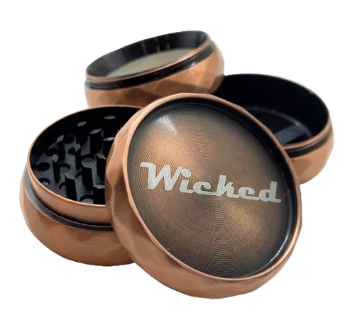 Large Wicked 4 Parts Grinder - Large Wicked 4 Parts Grinder - Large Wicked 4 Parts Grinder - Bronze
