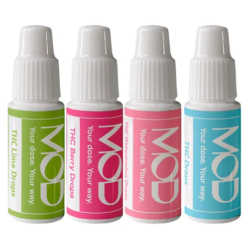 MOD - THC Drops Variety - THC Drops Variety Pack 12ml Oils