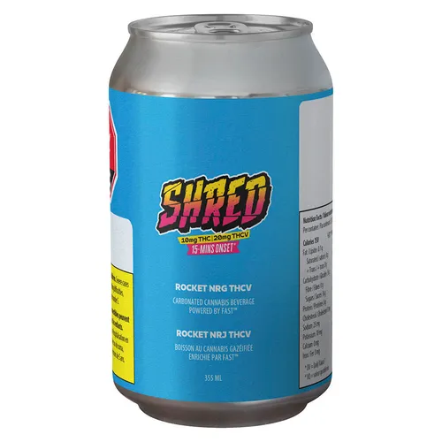 SHRED - Rocket NRG THC + THCV - 355ml