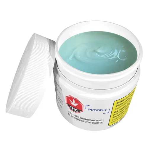 Proofly - Extra Strength CBD Relief Cooling Gel (Sativa) - Extra Strength CBD Relief Cooling Gel 100g Creams and Lotions
