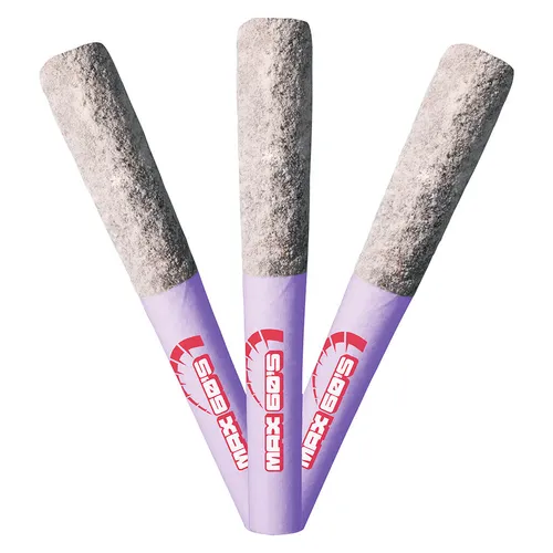 Chillbilly - Max 60's Triple Diamond Infused Pre-Roll - Frosted Grape - 3x0.45g Chillbilly - Max 60's Triple Diamond Infused Pre-Roll - Frosted Grape - 3x0.45g