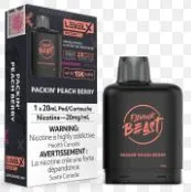 Level X Flavour Beast Boost Pods- Packin Peach Berry