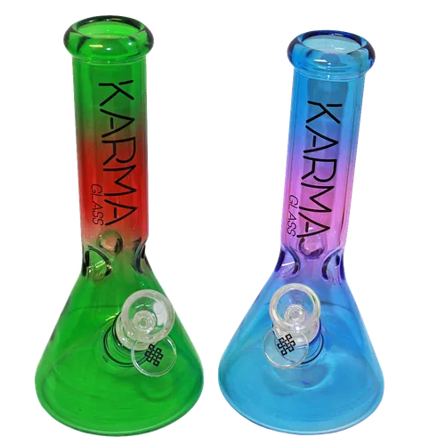 Glass Bong Karma Beaker Two Toned