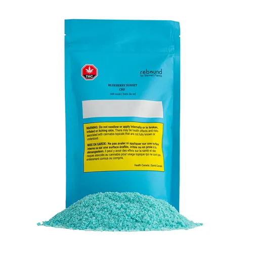 Blueberry Sunset CBD Salt Soaks - 500g