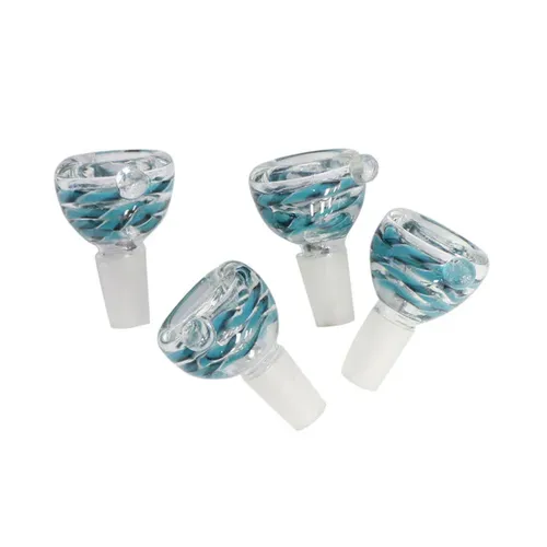 14mm Wave Patterned Glass Bowl