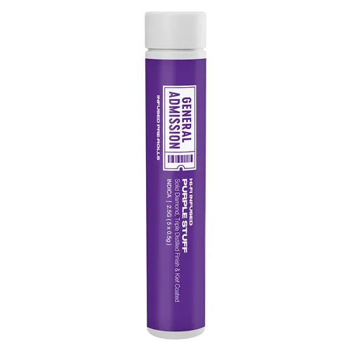 Purple Stuff HI-FI Infused & Kief Coated Pre-Rolls Purple Stuff HI-FI Infused & Kief Coated Pre-Rolls