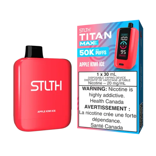 STLTH TITAN Apple Kiwi Ice 50K
