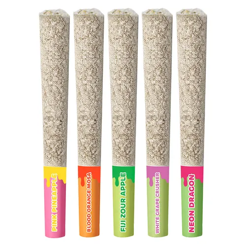 Sticky Greens - King of Diamonds Variety - Diamond Coated Infused Pre-Roll - 5x0.5g Sticky Greens - King of Diamonds Variety - Diamond Coated Infused Pre-Roll - 5x0.5g