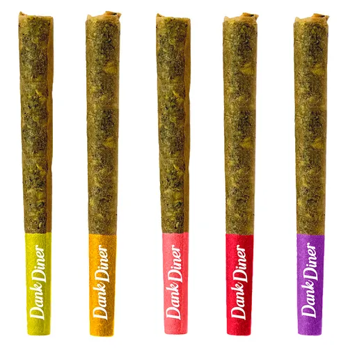 Dank Diner - Smoothie Pack of Infused Pre-Roll - Hybrid - 5x0.5g Dank Diner - Smoothie Pack of Infused Pre-Roll - Hybrid - 5x0.5g