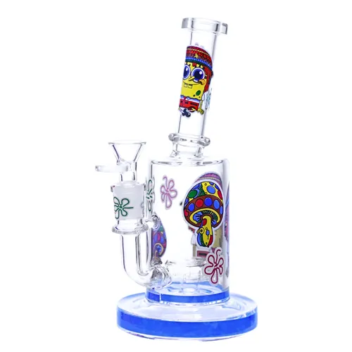 9" OG Original Trippy Mushroom Water Pipe