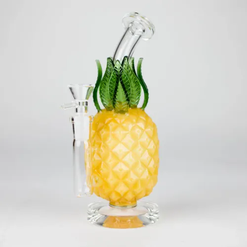 10" Pineapple Grass Bong - Jade Yellow