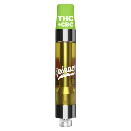 Spinach - Mango Kiwi Haze 10:1 THC:CBC 510 Thread Cartridge 1.2g Spinach - Mango Kiwi Haze 10:1 THC:CBC 510 Thread Cartridge 1.2g