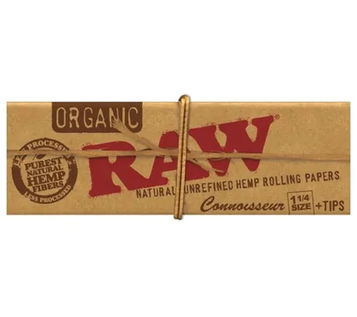 Raw Classic Connoisseur - Rolling Papers - 1-1/4 + Filters