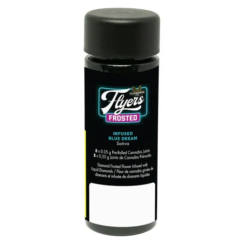 CLAYBOURNE Flyers Frosted Blue Dream Infused PR 8x0.35g CLAYBOURNE Flyers Frosted Blue Dream Infused PR 8x0.35g