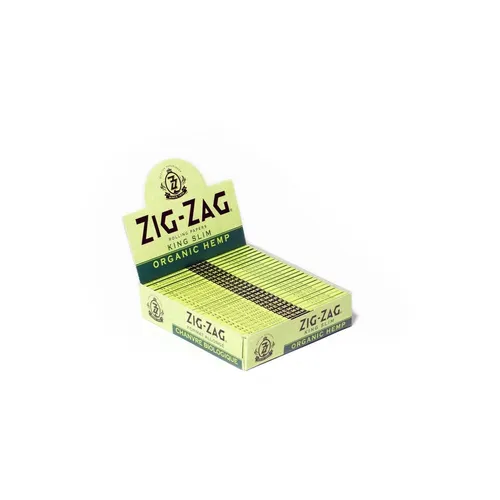 Zig Zag Organic Hemp King Slim Rolling Papers