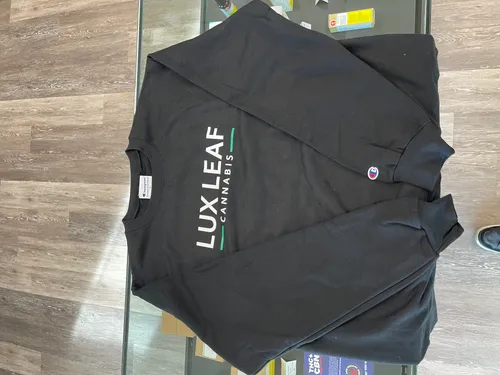 Lux Leaf Champion Crew Neck Sweater (Any Size)