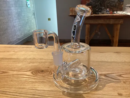 Glass Concentrate Rig Apex 4" Mini Inline