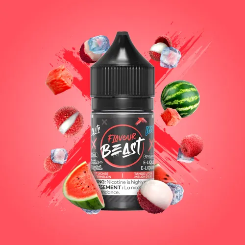FLAVOUR BEAST E-Liquid - Lit Lychee Watermelon Iced 20mg/30mL