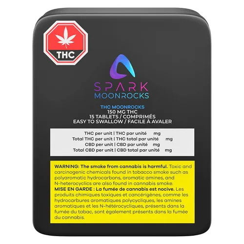 ASPIRE- SPARK THC MOONROCKS 15x10mg