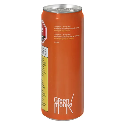 Green Monké - Orange Passionfruit - Hybrid - 350ml Green Monké - Orange Passionfruit - Hybrid - 350ml