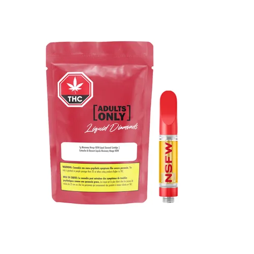 Missionary Mango NSFW Liquid Diamond 510 Thread Cartridge Missionary Mango NSFW Liquid Diamond 510 Thread Cartridge