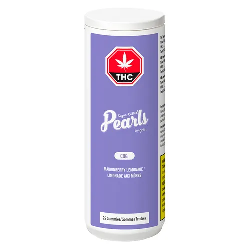 Pearls MARIONBERRY LEMOANADE CBG:CBD Gummies - 25 Pack