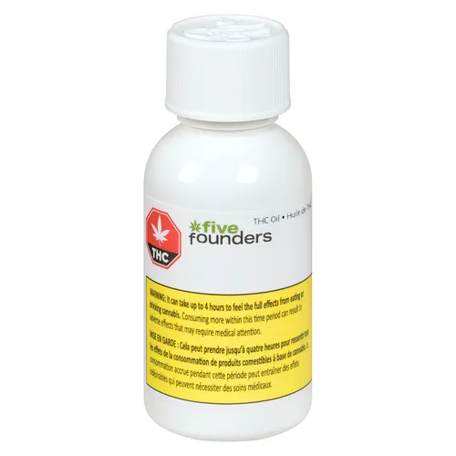 Five Founders - THC Oil - Indica - 30ml Five Founders - THC Oil - Indica - 30ml