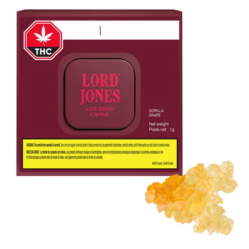 Gorilla Grape Live Resin Caviar