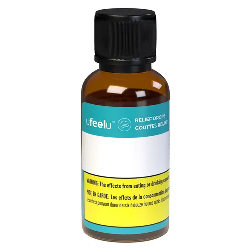 ufeelu - Relief Drops (CBC 9.5MG) - Relief Drops 30ml Oils