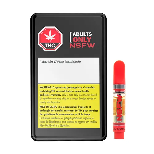 Lime Licker NSFW Liquid Diamond 510 Thread Cartridge
