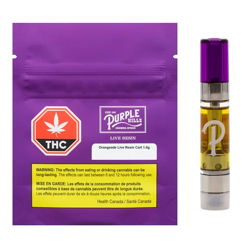 Orangeade Live Resin 510 Thread Cartridge Orangeade Live Resin 510 Thread Cartridge
