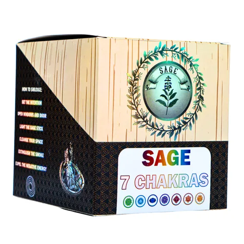 Sage Smudge Sticks - 7 Chakras Sage Smudge Sticks - 7 Chakras