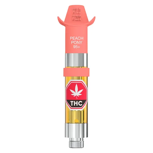 96+ Peach Pony Liquid Diamonds 510 Thread Cartridge