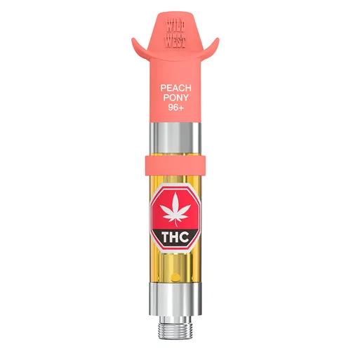 96+ Peach Pony Liquid Diamonds 510 Thread Cartridge 96+ Peach Pony Liquid Diamonds 510 Thread Cartridge