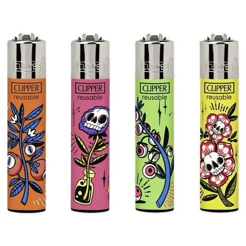 Clipper Lighter - Strange Flowers #2