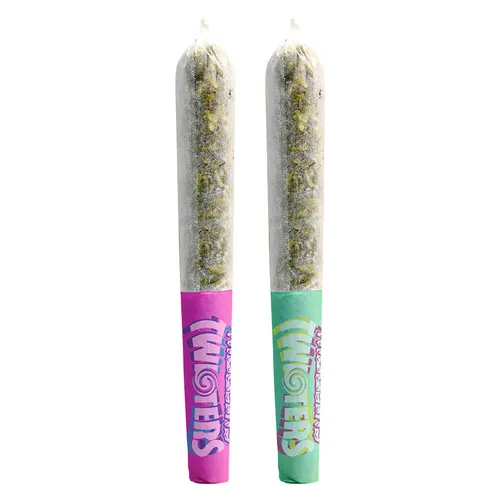 Grape Galaxy & Sour Slapple 2x0.5g Infused Pre-Rolls