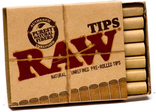 RAW Filter Tips - RAW Filter Tips - Pre-rolled Tips | 21-pack
