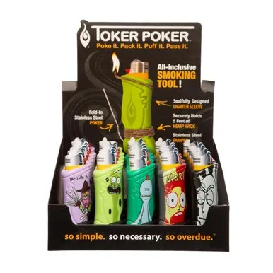 Toker Poker - Special Edition Multi-Tool Lighter Sleeve Rick and Morty