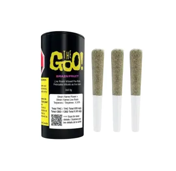 Brain Fruit Live Rosin Infused Pre-Rolls Brain Fruit Live Rosin Infused Pre-Rolls