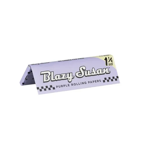 Blazy Susan Purple Rolling Papers (1¼ Size)